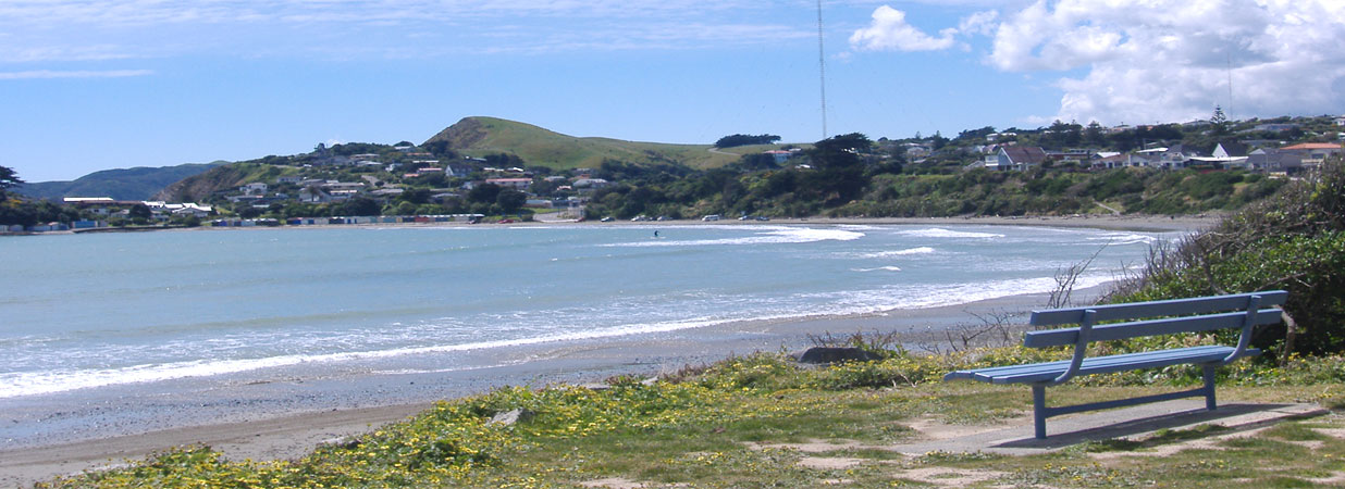 Titahi Bay beach south end